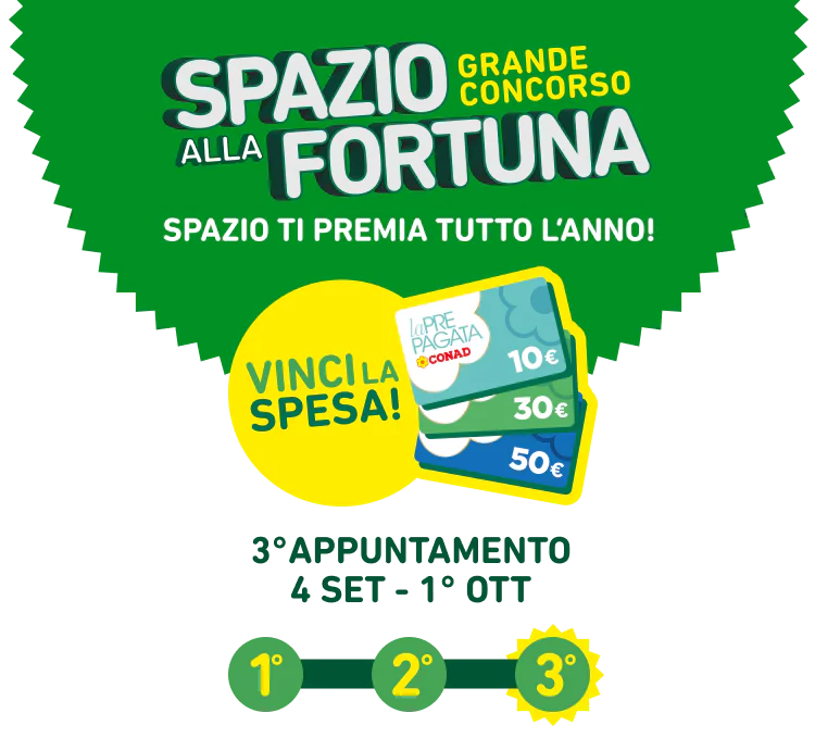 Anniversario spazio Conad