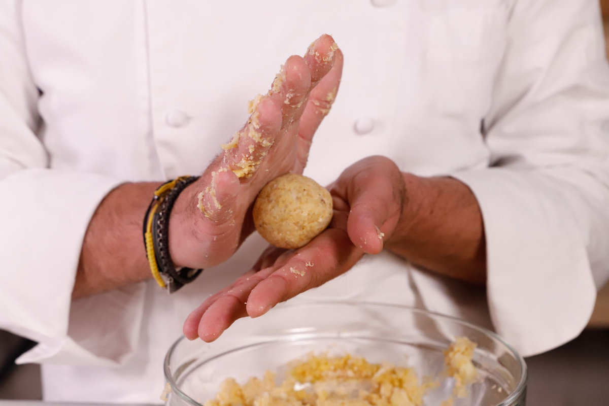formare le polpette