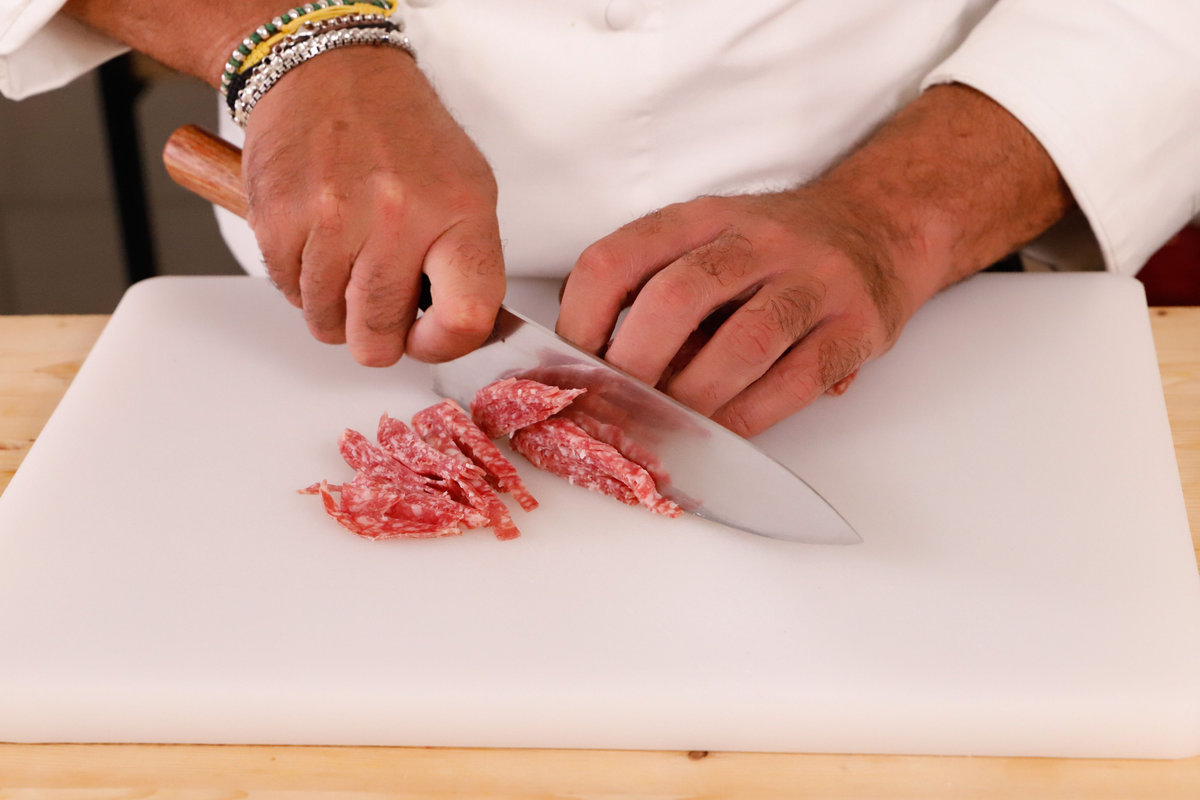 sminuzzare salame